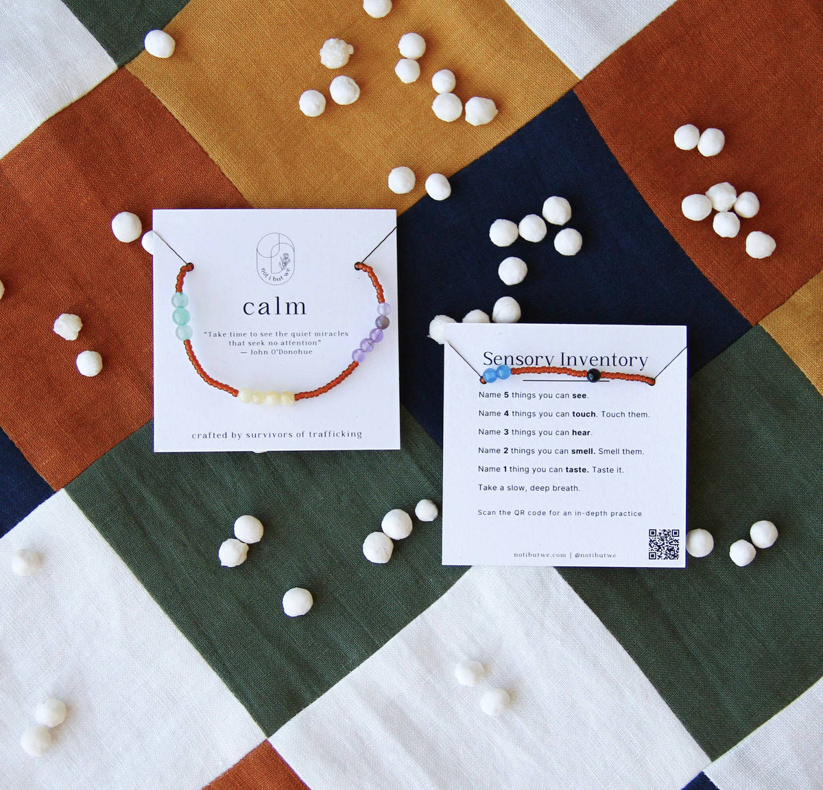 Calm | Mindfulness Bracelet | Gemstone Intention Bracelet