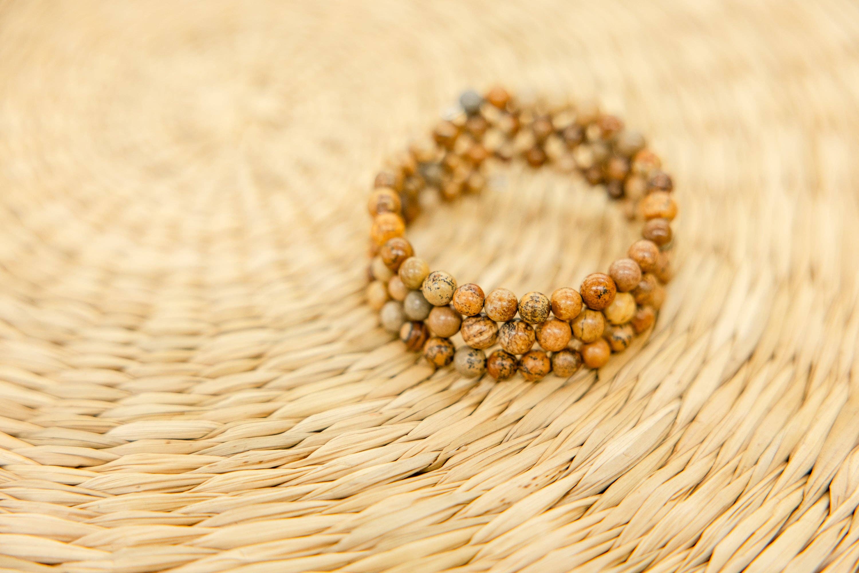 Good Money Bracelet-Picture Jasper