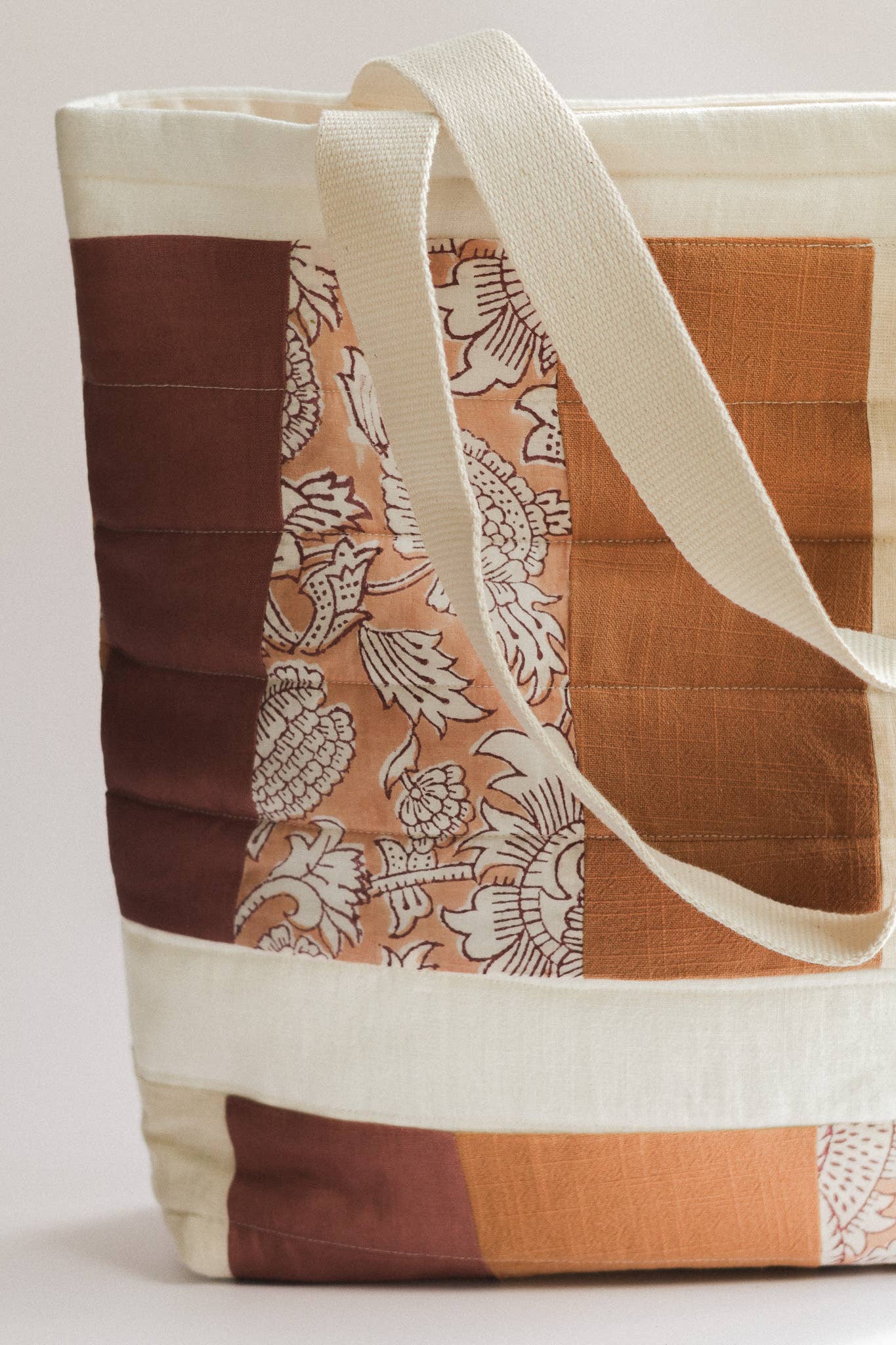Upcycled Quilted Patchwork Tote Bags