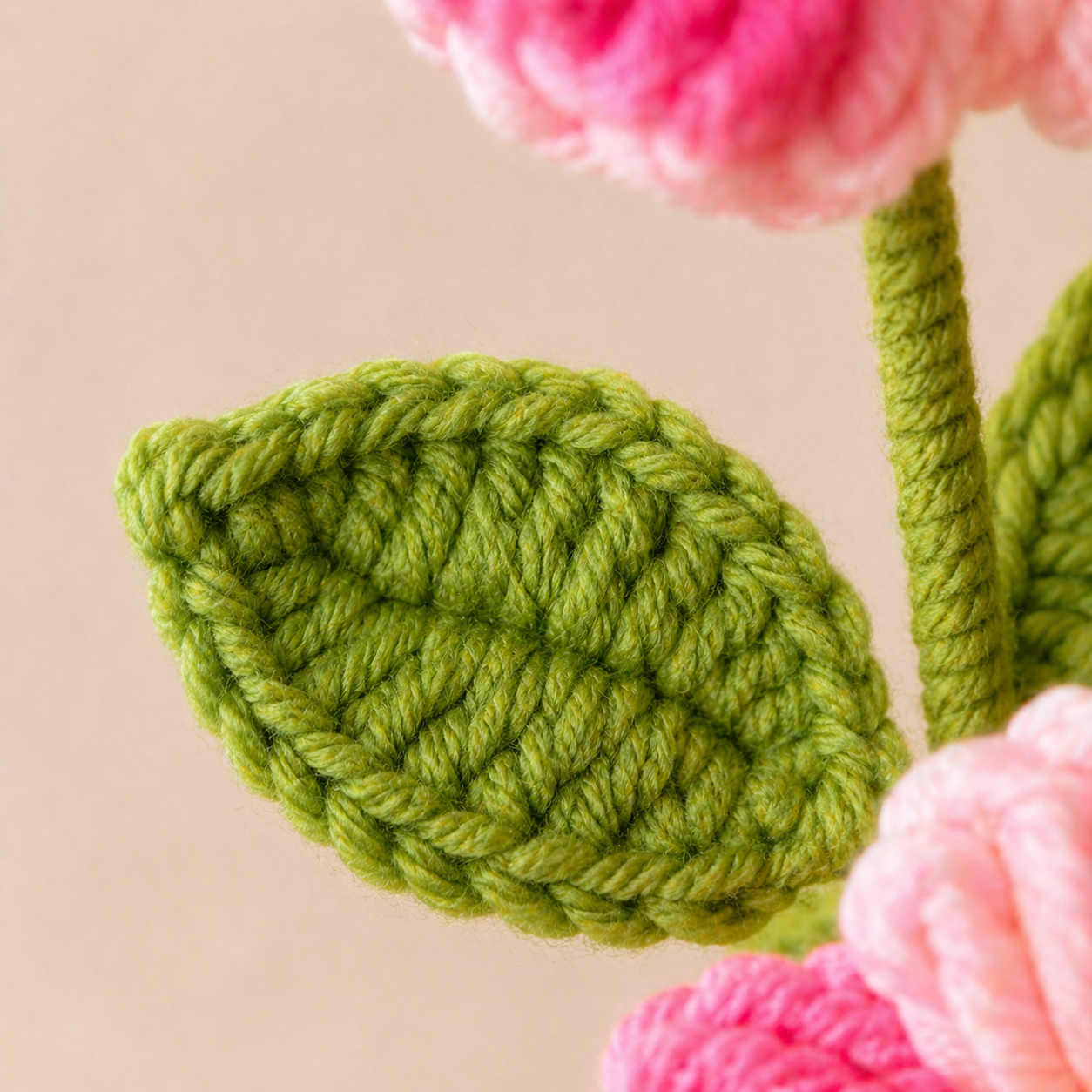 Crocheted Flower Pot