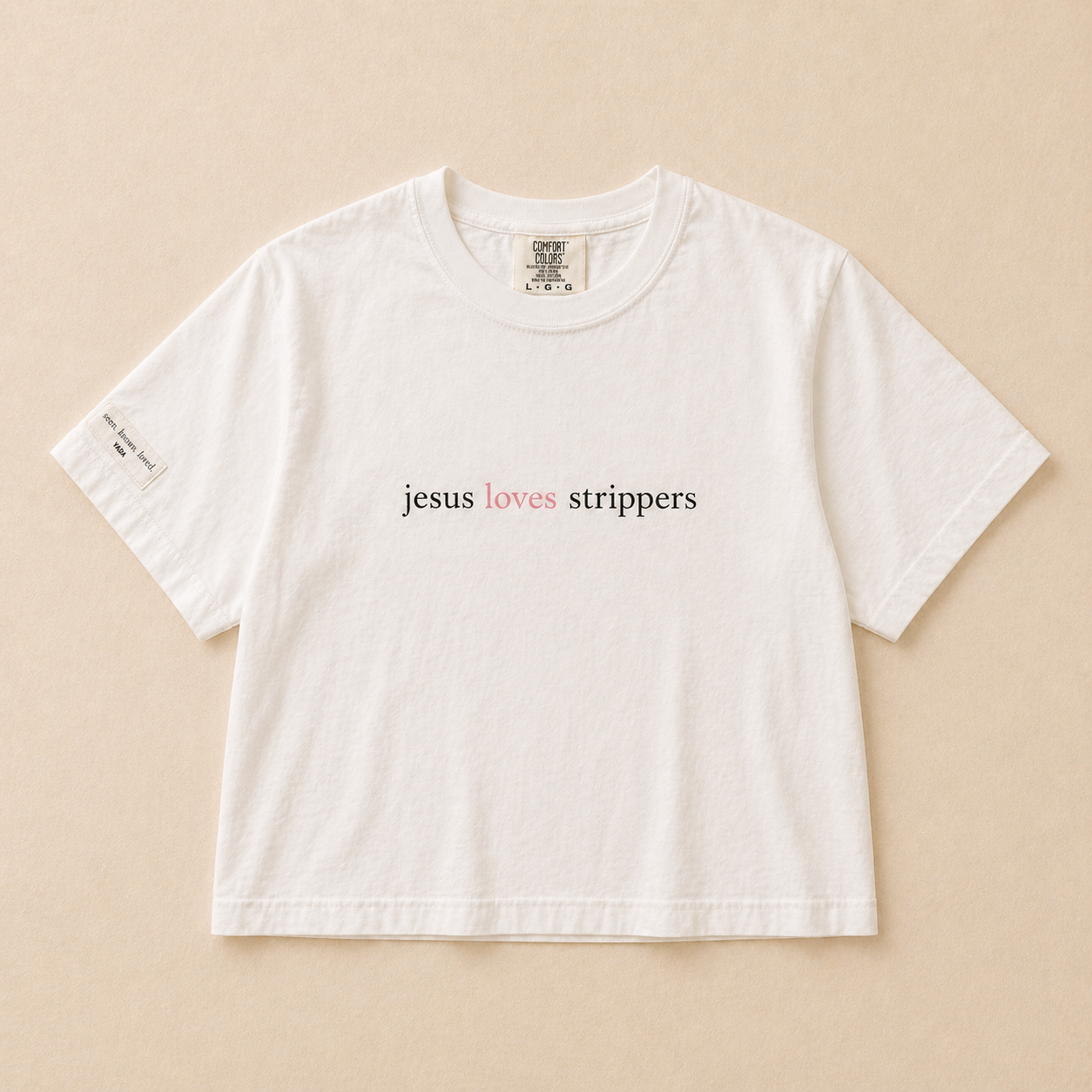 Jesus Loves Strippers Boxy Tee
