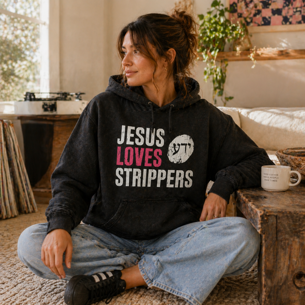 Jesus Loves Strippers Hoodie