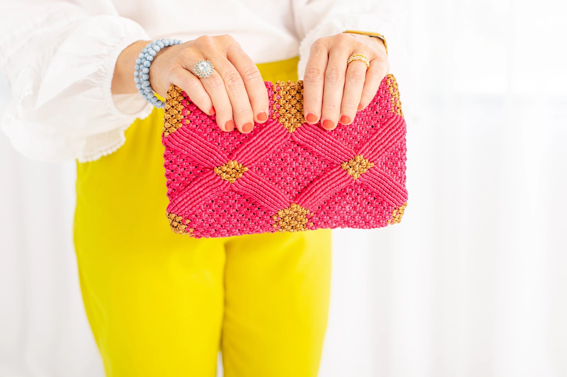 Macramé Clutch