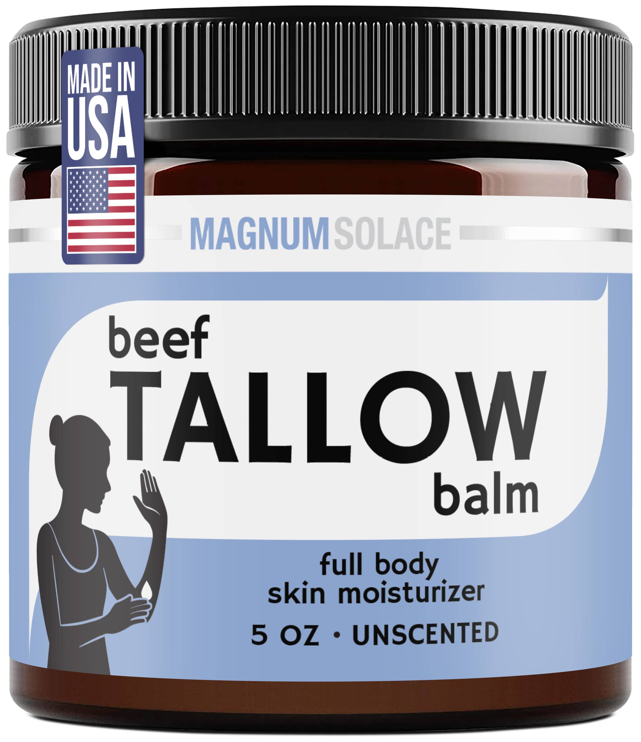 Beef Tallow Balm- Deep Moisture, No Scent, All Natural