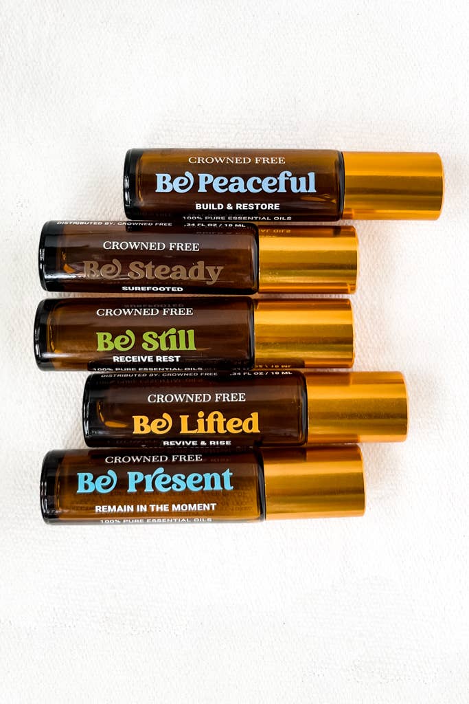 Essential Oil Rollerball - Assembled By Survivors - Crowned Free
