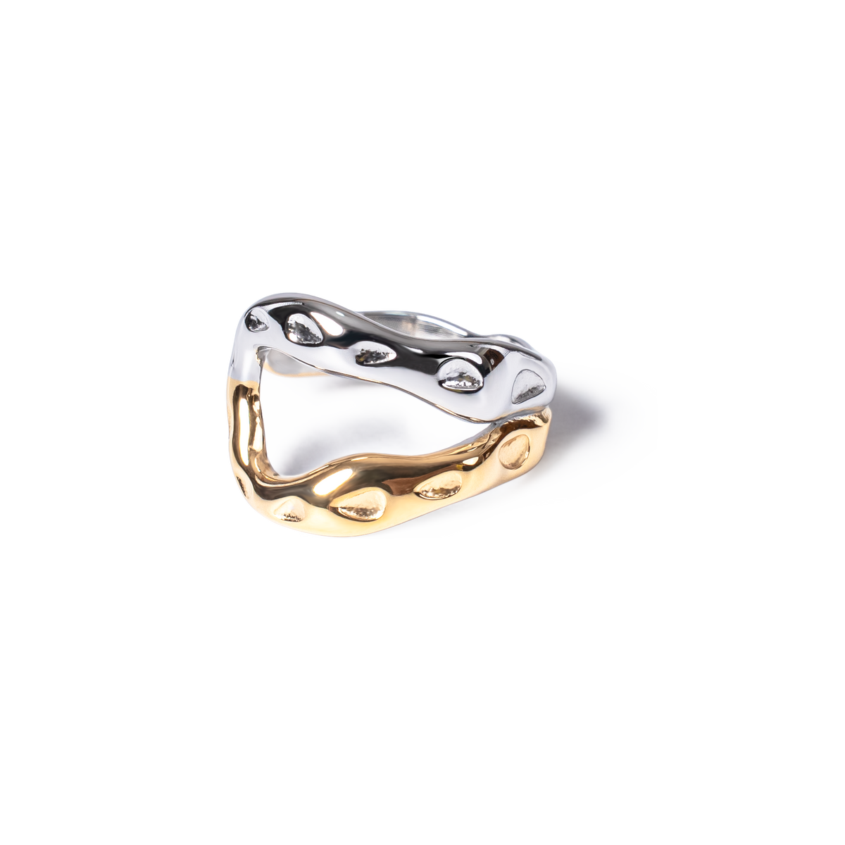 Walk of Love Two-tone Ring