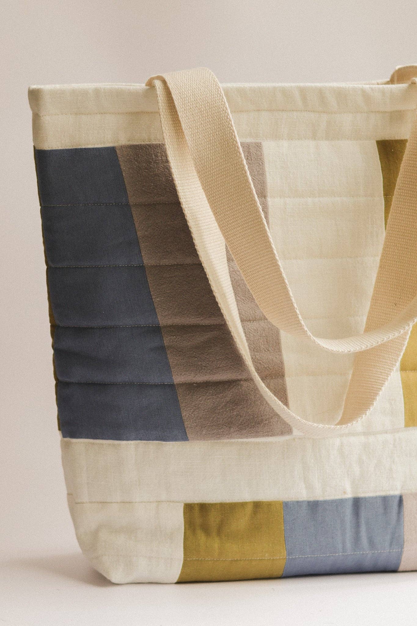 Upcycled Quilted Patchwork Tote Bags