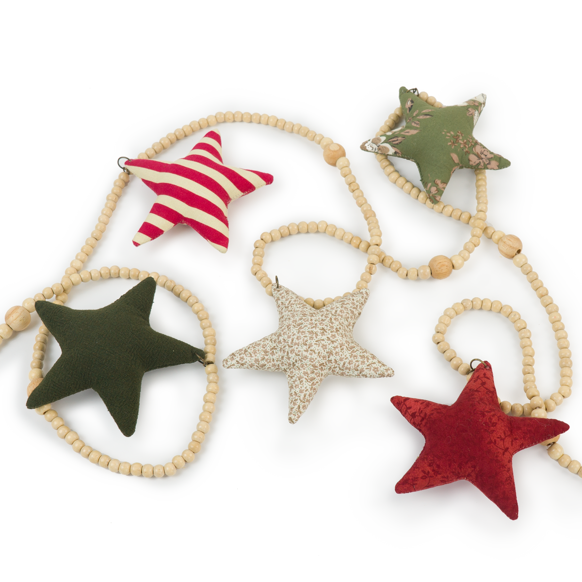 Fabric Star Garland