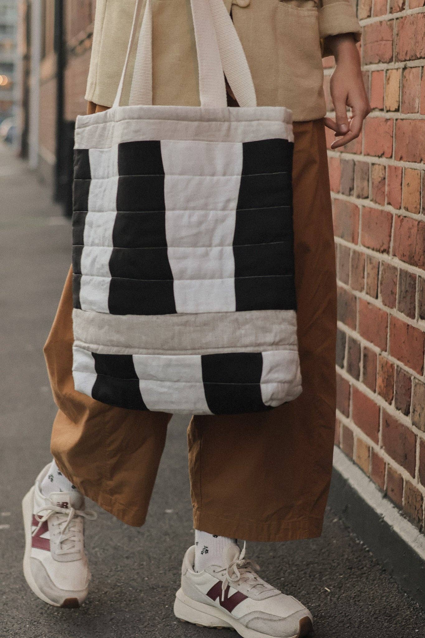Upcycled Quilted Patchwork Tote Bags