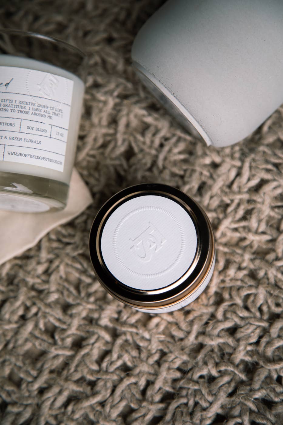 I AM Loved Travel Tin Candle