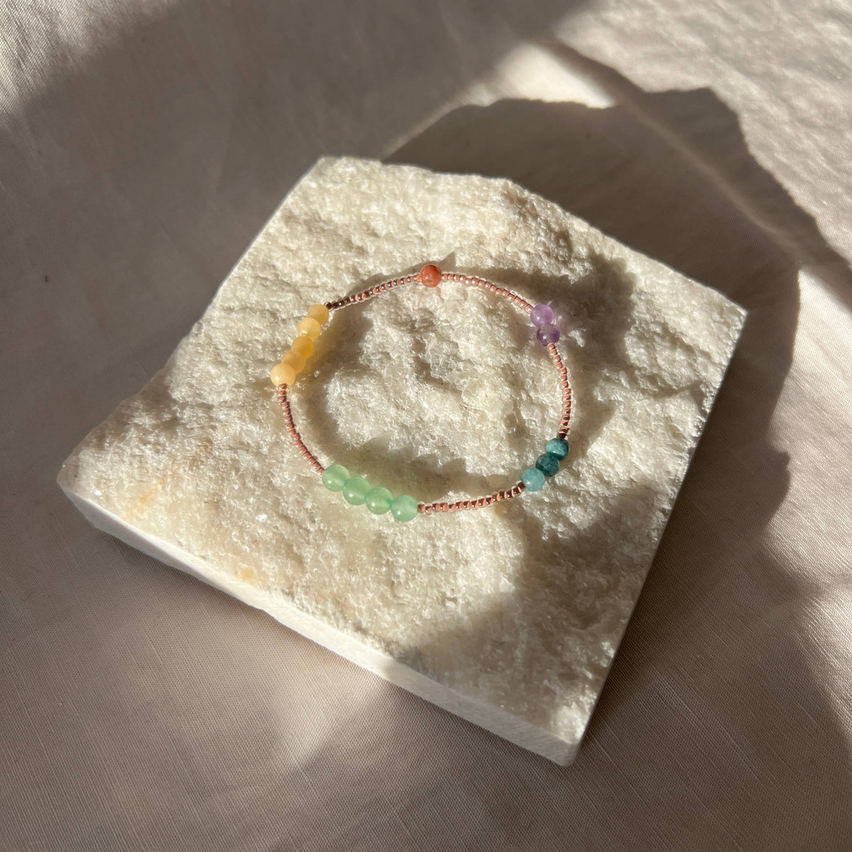 Calm | Mindfulness Bracelet | Gemstone Intention Bracelet