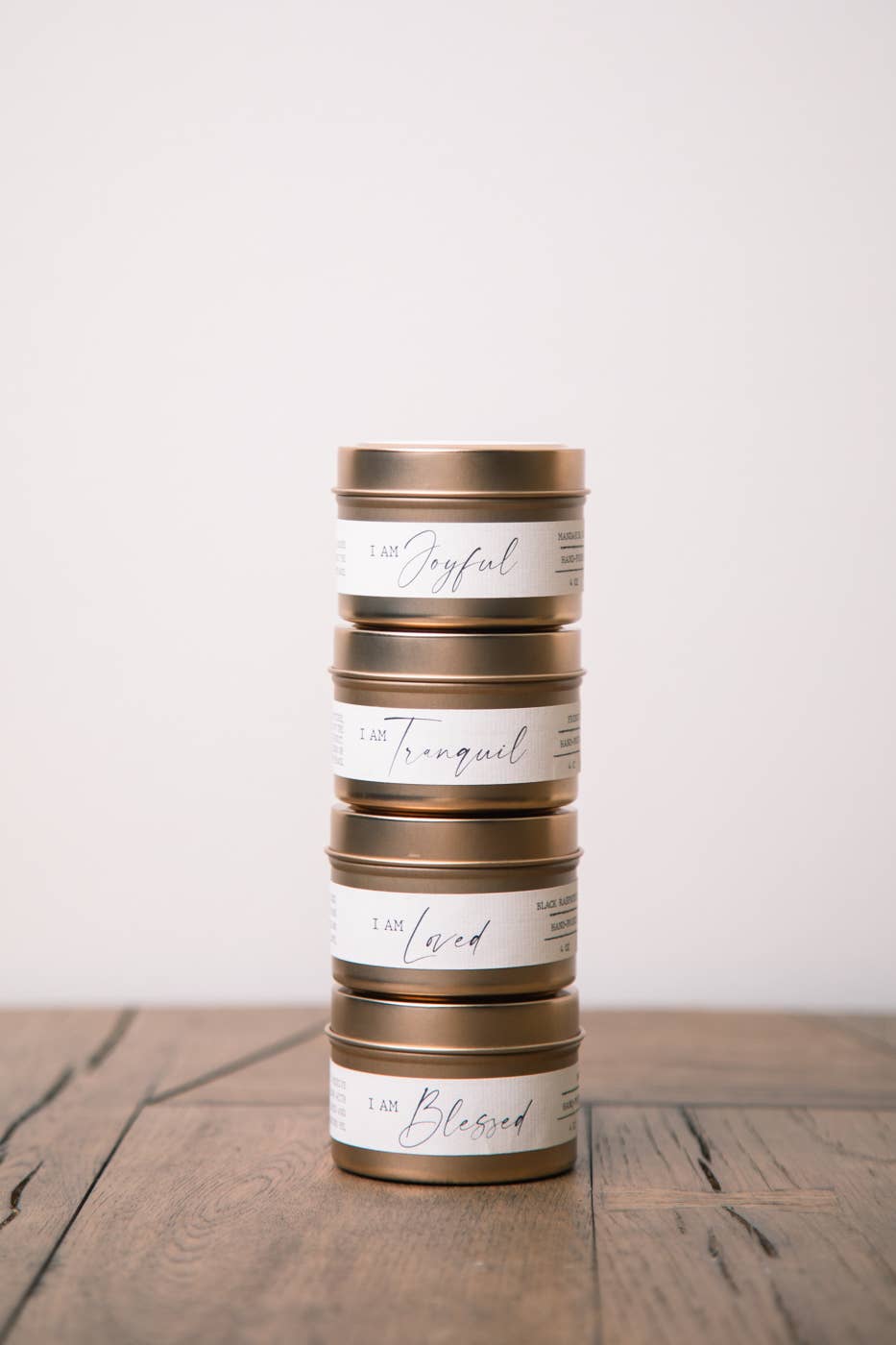 I AM Loved Travel Tin Candle