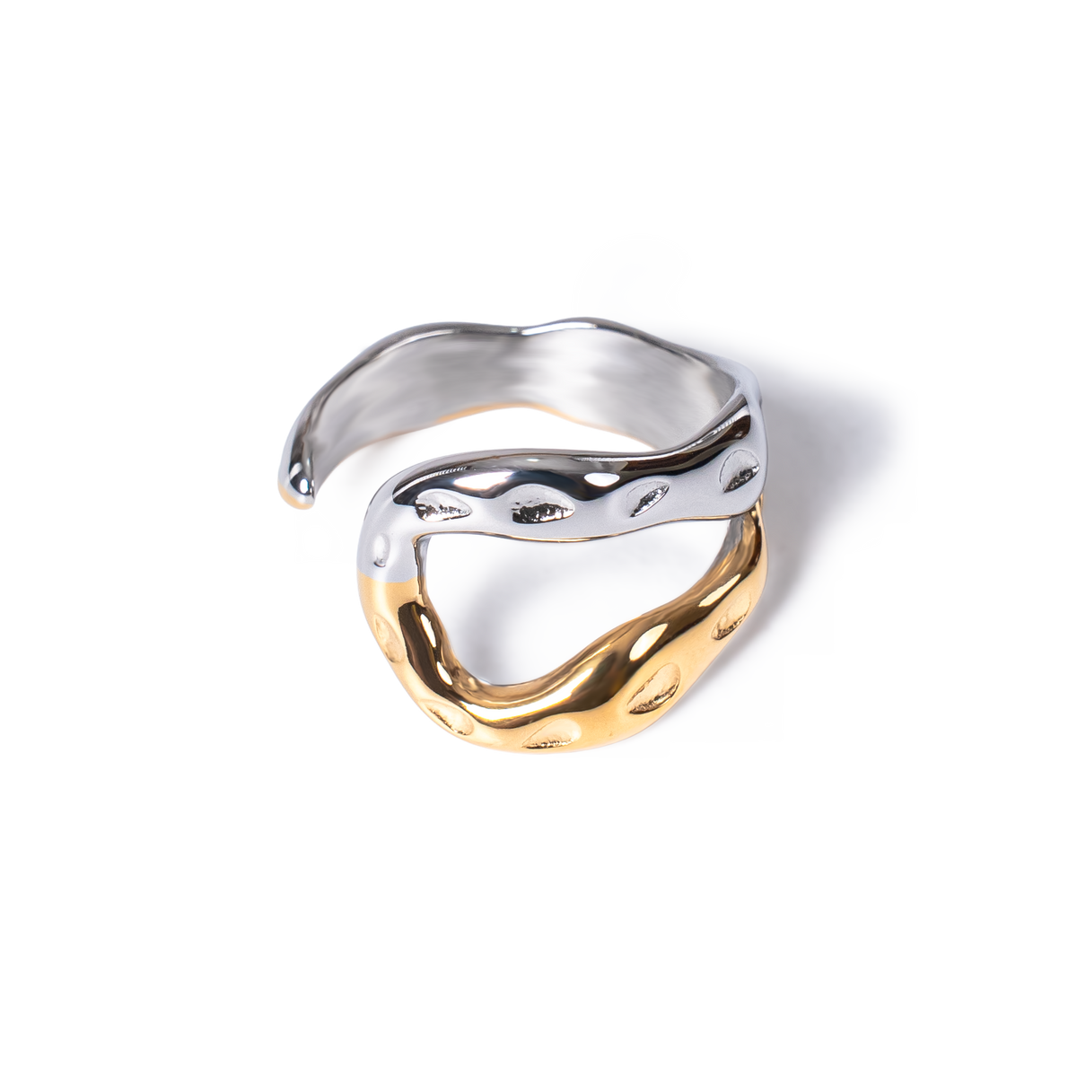 Walk of Love Two-tone Ring