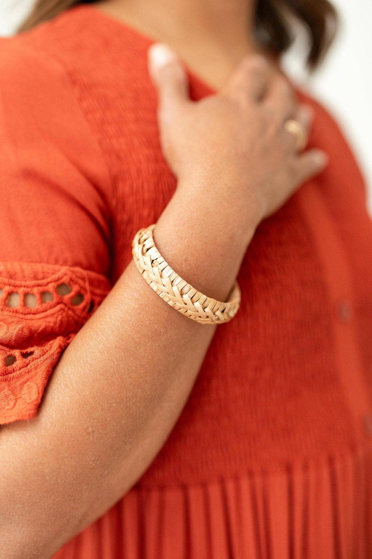 Braided Cane Cuff