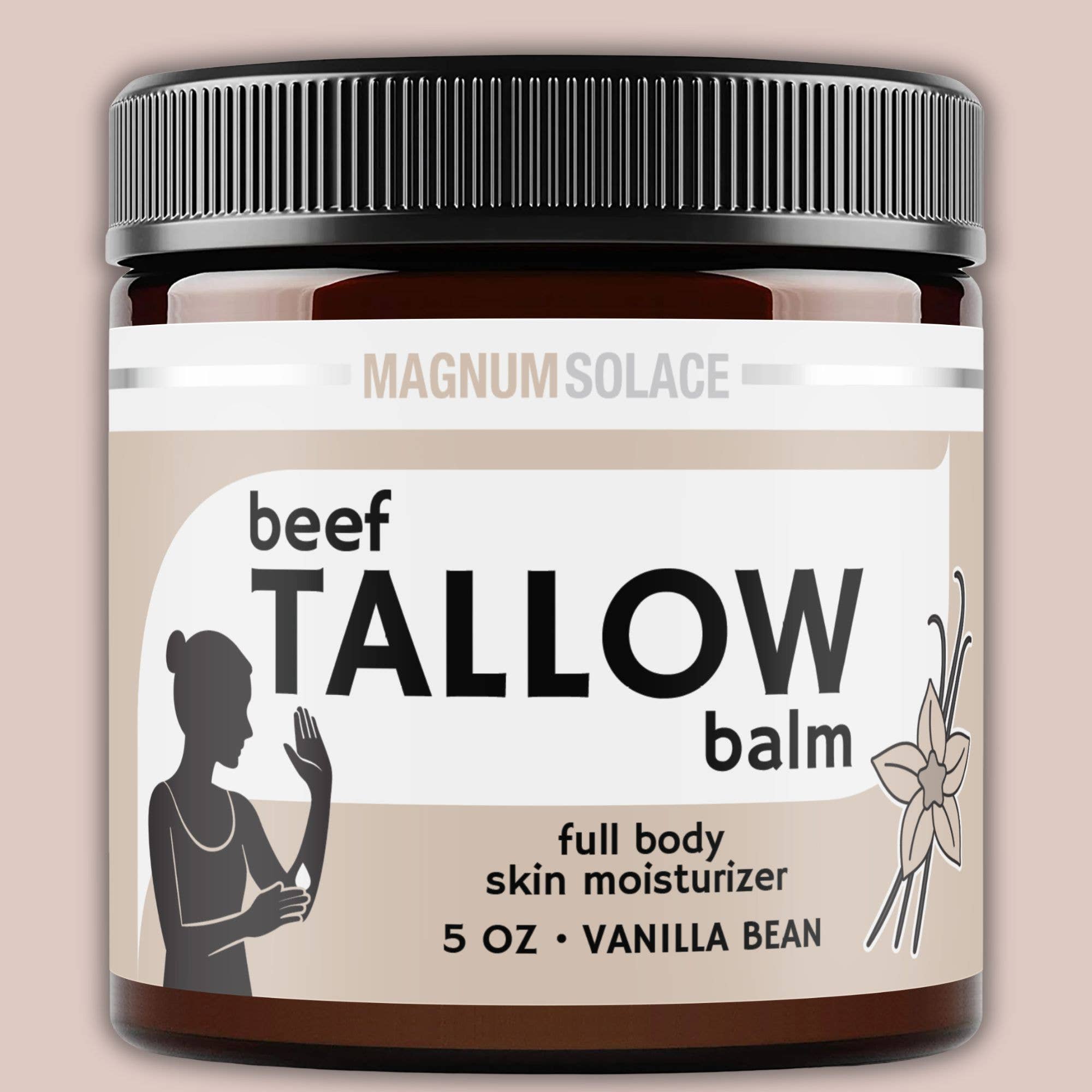 Beef Tallow Balm- Deep Moisture, No Scent, All Natural