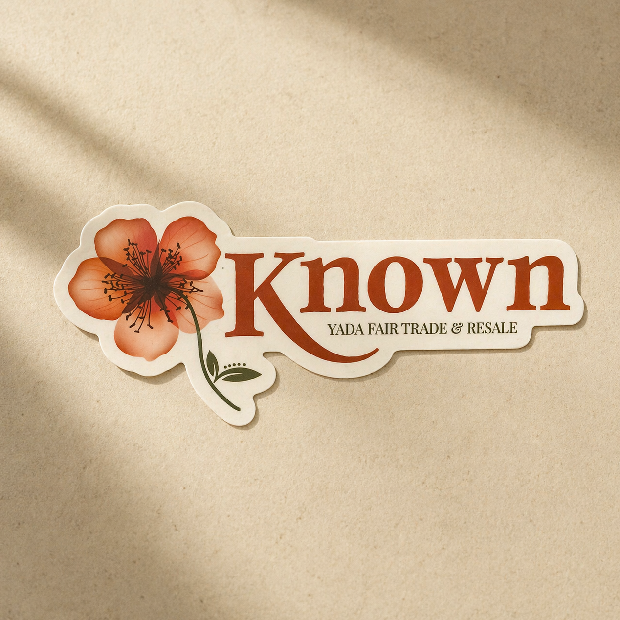 Known Hibiscus Sticker