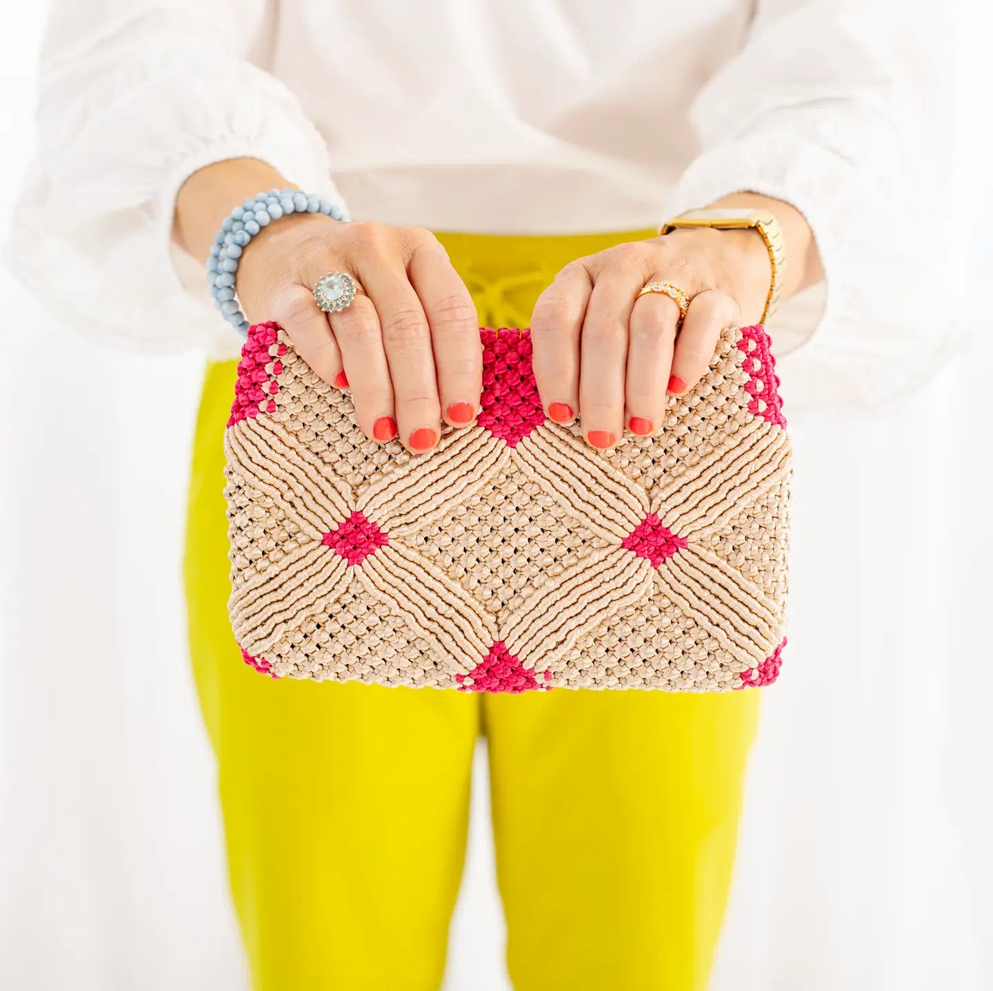 Macramé Clutch