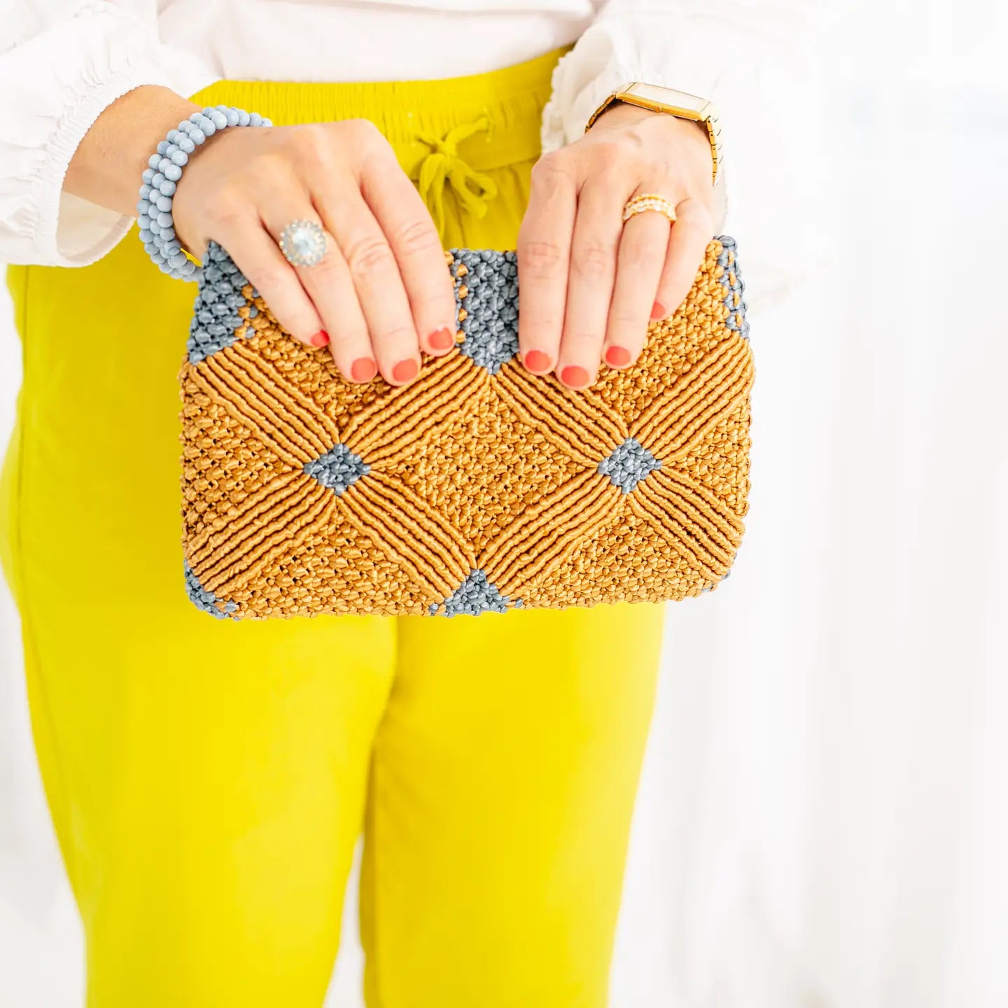 Macramé Clutch
